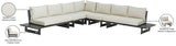 Maldives Outdoor Patio Modular Sectional - Customizable Contemporary Seating for Stylish Spaces