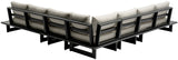 Maldives Outdoor Patio Modular Sectional - Customizable Contemporary Seating for Stylish Spaces