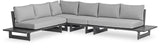 Maldives Outdoor Patio Modular Sectional - Customizable Contemporary Design for Ultimate Comfort