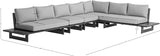 Maldives Outdoor Patio Modular Sectional - Customizable Contemporary Design for Stylish Entertaining
