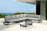 Maldives Outdoor Patio Modular Sectional - Customizable Contemporary Design for Stylish Entertaining