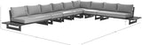 Maldives Outdoor Modular Sectional - Customizable Contemporary Patio Design for Stylish Comfort