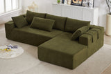 NOUVA 108" Chenille Right Chaise Sectional