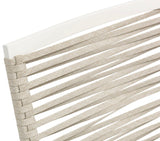 Maldives Outdoor Patio Dining Arm Chairs - Set of 2, Stylish Aluminum Frame for Ultimate Comfort