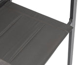 Maldives Outdoor Patio Dining Arm Chairs - Set of 2, Stylish Aluminum Frame for Ultimate Comfort