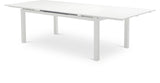 Maldives Outdoor Patio Dining Table - Contemporary Extendable Design for Stylish Al Fresco Dining