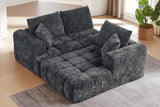 ELARA 108" Chenille Right Chaise Sofa