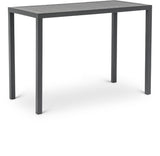 Maldives Outdoor Patio Rectangle Bar Table - Contemporary Aluminum Design for Stylish Gatherings