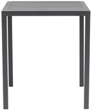 Maldives Contemporary Aluminum Square Bar Table for Stylish Outdoor Relaxation and Entertaining