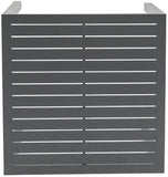 Maldives Contemporary Aluminum Square Bar Table for Stylish Outdoor Relaxation and Entertaining