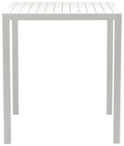 Maldives Contemporary Aluminum Square Bar Table for Stylish Outdoor Relaxation and Entertaining