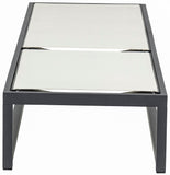 Maldives Outdoor Adjustable Chaise Lounge Chair - Stylish White Aluminum Frame for Ultimate Relaxation