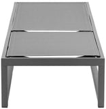 Maldives Outdoor Adjustable Chaise Lounge Chair - Stylish White Aluminum Frame for Ultimate Relaxation