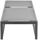 Maldives Outdoor Adjustable Chaise Lounge Chair - Stylish White Aluminum Frame for Ultimate Relaxation