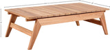 Tahiti Teak Wood Outdoor Coffee Table - Stylish, Durable, and Weather-Resistant for Your Patio Enjoyment