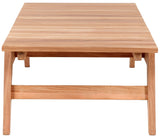 Tahiti Teak Wood Outdoor Coffee Table - Stylish, Durable, and Weather-Resistant for Your Patio Enjoyment