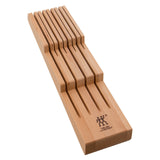 ZWILLING In-drawer Knife Organizer - 8 slot Beechwood Natural