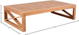 Anguilla Teak Wood Outdoor Coffee Table – Stylish, Durable, and Perfect for Entertaining Outdoors!