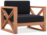Anguilla Teak Outdoor Accent Chair - Stylish, Comfortable, and Weather-Resistant for Your Patio