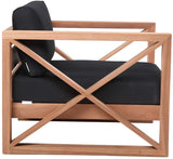 Anguilla Teak Outdoor Accent Chair - Stylish, Comfortable, and Weather-Resistant for Your Patio