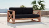 Anguilla Teak Outdoor Loveseat - Stylish & Weather-Resistant Seating for Ultimate Relaxation