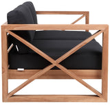 Anguilla Teak Outdoor Loveseat - Stylish & Weather-Resistant Seating for Ultimate Relaxation