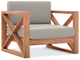 Anguilla Teak Outdoor Accent Chair - Stylish, Comfortable, and Weather-Resistant for Your Patio