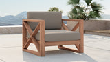 Anguilla Teak Outdoor Accent Chair - Stylish, Comfortable, and Weather-Resistant for Your Patio