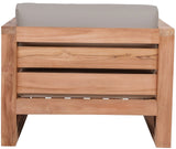 Anguilla Teak Outdoor Accent Chair - Stylish, Comfortable, and Weather-Resistant for Your Patio