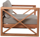 Anguilla Teak Outdoor Accent Chair - Stylish, Comfortable, and Weather-Resistant for Your Patio