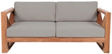 Anguilla Teak Outdoor Loveseat - Stylish & Weather-Resistant Seating for Ultimate Relaxation