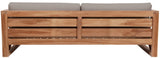 Anguilla Contemporary Teak Outdoor Sofa - Stylish and Weather-Resistant Seating for Your Patio