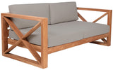 Anguilla Contemporary Teak Outdoor Sofa - Stylish and Weather-Resistant Seating for Your Patio