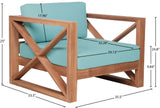 Anguilla Teak Outdoor Accent Chair - Stylish, Comfortable, and Weather-Resistant for Your Patio