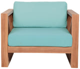 Anguilla Teak Outdoor Accent Chair - Stylish, Comfortable, and Weather-Resistant for Your Patio