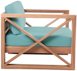 Anguilla Teak Outdoor Accent Chair - Stylish, Comfortable, and Weather-Resistant for Your Patio