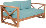 Anguilla Teak Outdoor Loveseat - Stylish & Weather-Resistant Seating for Ultimate Relaxation