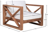 Anguilla Teak Outdoor Accent Chair - Stylish, Comfortable, and Weather-Resistant for Your Patio