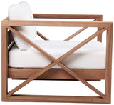 Anguilla Teak Outdoor Accent Chair - Stylish, Comfortable, and Weather-Resistant for Your Patio