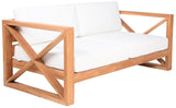 Anguilla Teak Outdoor Loveseat - Stylish & Weather-Resistant Seating for Ultimate Relaxation