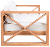 Anguilla Teak Outdoor Loveseat - Stylish & Weather-Resistant Seating for Ultimate Relaxation