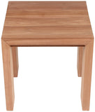 Tulum Teak Wood Outdoor End Table - Stylish, Durable, and Weather-Resistant for Your Patio Oasis
