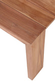 Tulum Teak Wood Outdoor End Table - Stylish, Durable, and Weather-Resistant for Your Patio Oasis