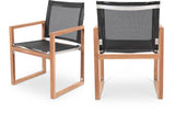 Tulum Teak Outdoor Dining Arm Chair – Stylish, Durable, and Weather-Resistant for Your Patio Enjoyment