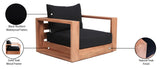 Tulum Teak Outdoor Patio Chair - Stylish Resilient Design for Relaxing and Entertaining Outdoors
