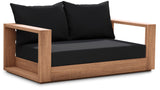 Tulum Teak Outdoor Loveseat - Stylish, Durable, and Weather-Resistant Seating for Your Patio Retreat