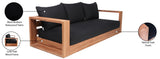 Tulum Teak Outdoor Sofa - Stylish Patio Seating with Waterproof Fabric for Ultimate Relaxation