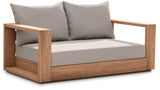 Tulum Teak Outdoor Loveseat - Stylish, Durable, and Weather-Resistant Seating for Your Patio Retreat
