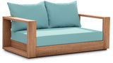 Tulum Teak Outdoor Loveseat - Stylish, Durable, and Weather-Resistant Seating for Your Patio Retreat