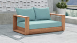 Tulum Teak Outdoor Loveseat - Stylish, Durable, and Weather-Resistant Seating for Your Patio Retreat